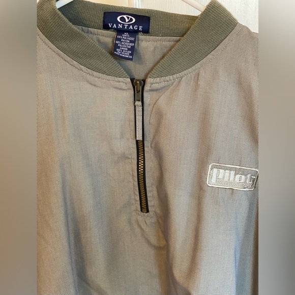 Vantage Men’s Weatherproof Pullover Anorak Jacket. Front Zip. - Picture 3 of 4